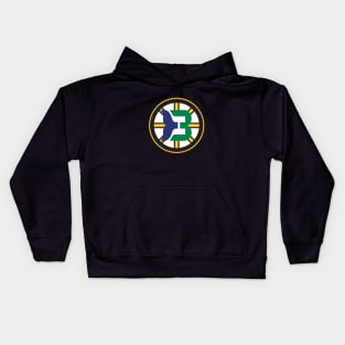 Bruins Hartford Logo Mashup Kids Hoodie